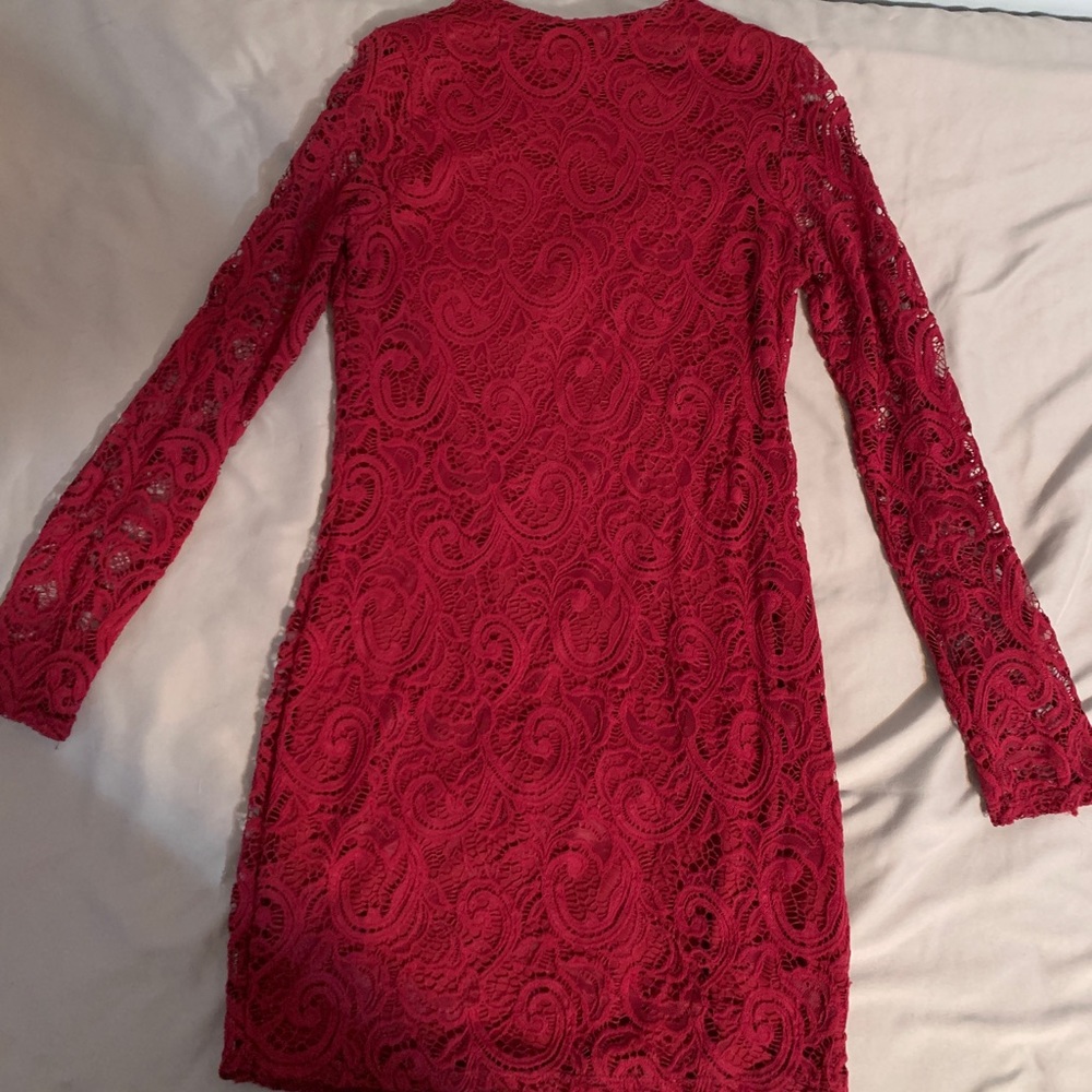 Windsor Red Lace Dress